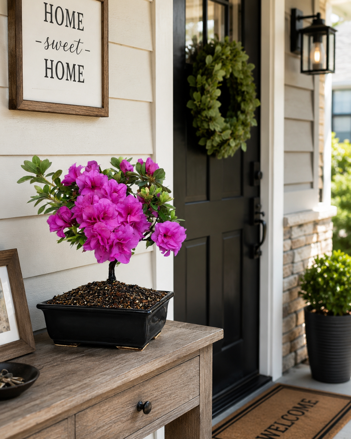 TODOROKI Purple Azalea Bonsai Tree