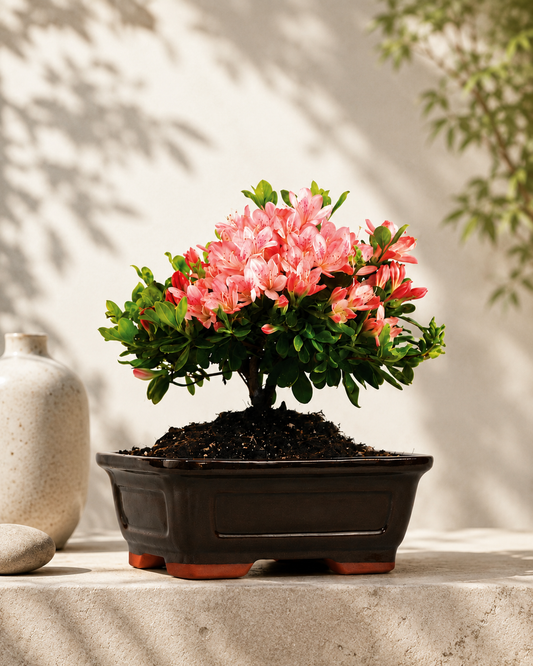 Pink Azalea Bonsai Tree